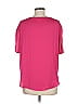 Naked Zebra 100% Polyester Pink Short Sleeve Top Size M - photo 2