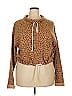 ALTERNATIVE Animal Print Brown Pullover Sweater Size XXL - photo 1