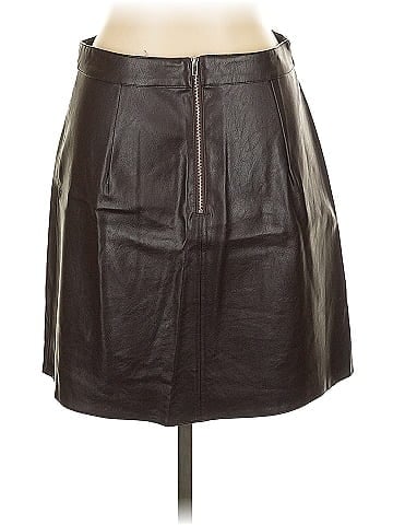 Moon River Faux Leather Skirt (view 2)