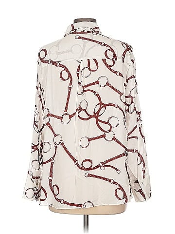 Massimo Dutti Long Sleeve Blouse (view 2)