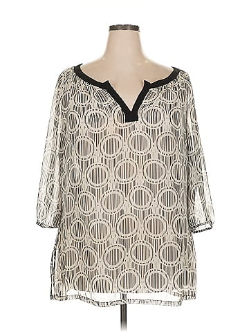 East5th 3/4 Sleeve Blouse (view 1)