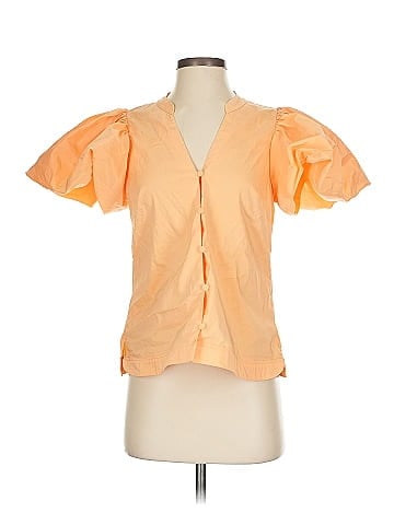 Jonathan Simkhai Short Sleeve Blouse (view 1)