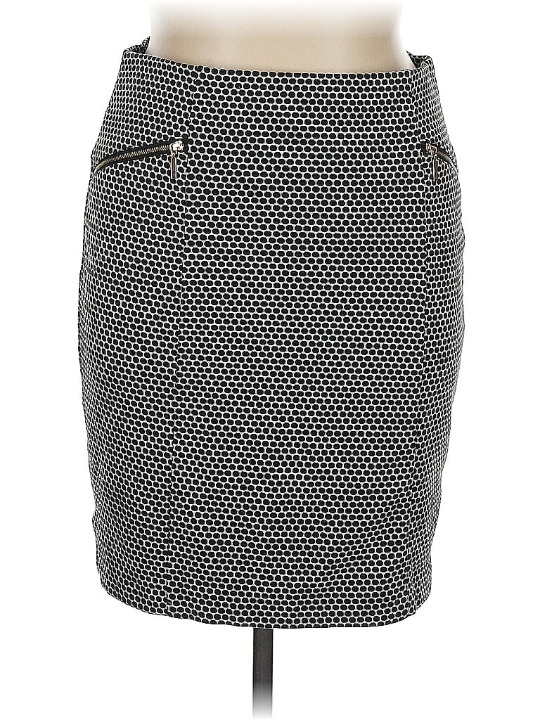 Pre-owned Alfani Casual Skirt In Gray