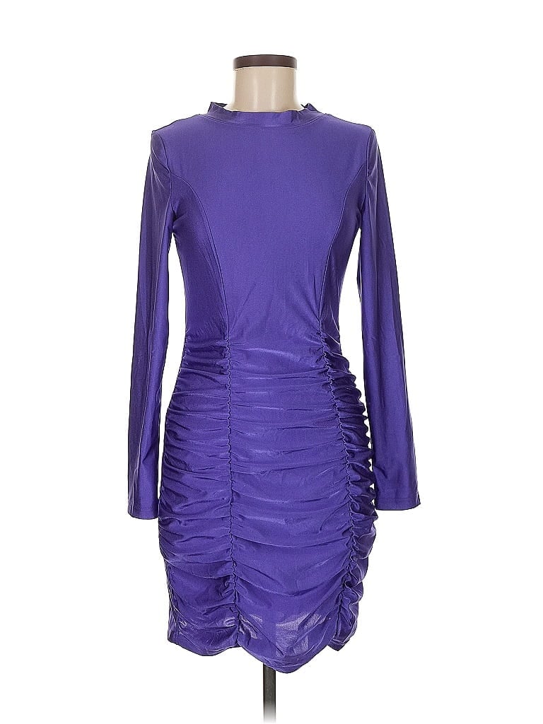 Pre-owned Nasty Gal Inc. Cocktail Dress In Purple