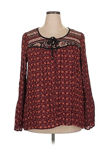 Xhilaration Long Sleeve Blouse (view 1)