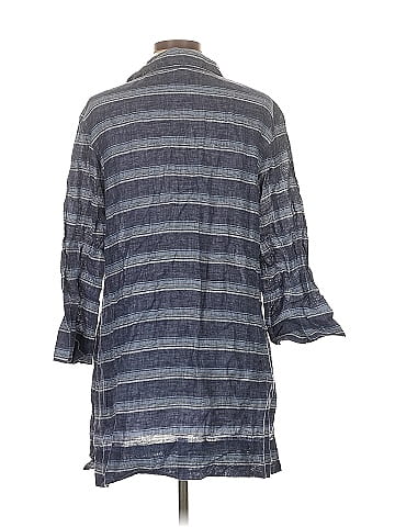 Studio 3/4 Sleeve Button-Down Shirt (view 2)