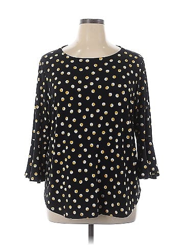 Carmen Carmen Marc Valvo 3/4 Sleeve Blouse (view 1)