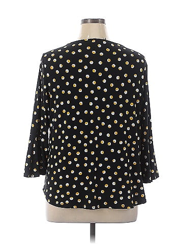 Carmen Carmen Marc Valvo 3/4 Sleeve Blouse (view 2)