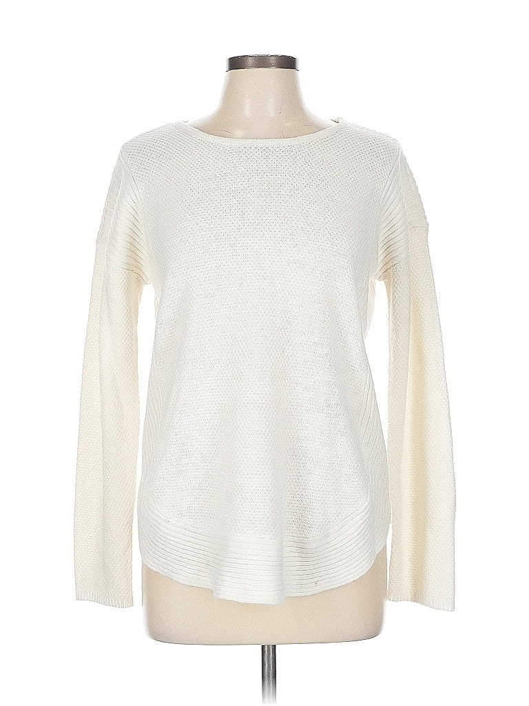 Pre-owned Design History Pullover Sweater In White