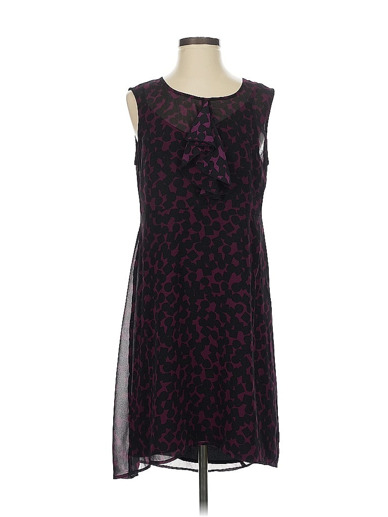 Pre-owned Cabi Casual Dress In Burgundy