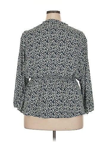 Collective Concepts 3/4 Sleeve Blouse (view 2)