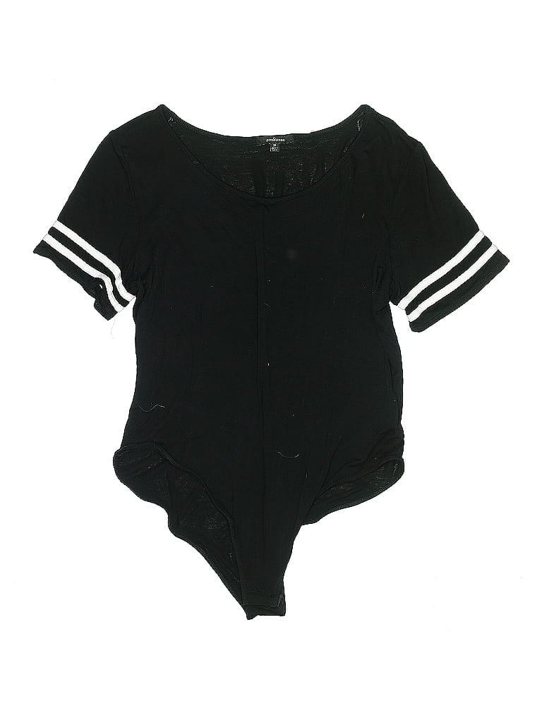 Ambiance Black Bodysuit Size 3X - photo 1