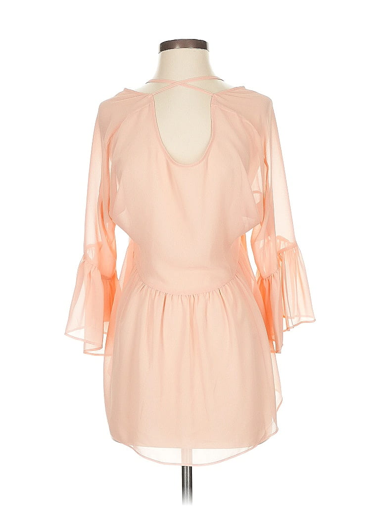 Pre-owned Bcbgeneration 3/4 Sleeve Blouse In Orange