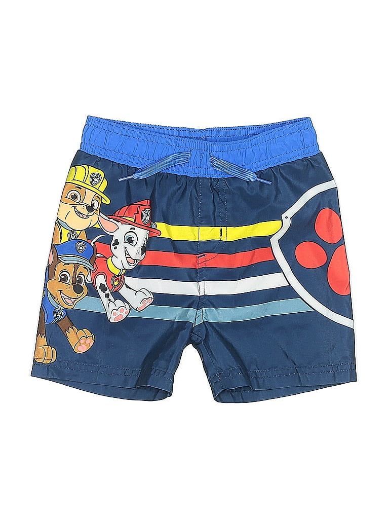 Click to view more detailed imagery on our partner's website Pre-owned Nickelodeon Kids' Board Shorts In Blue