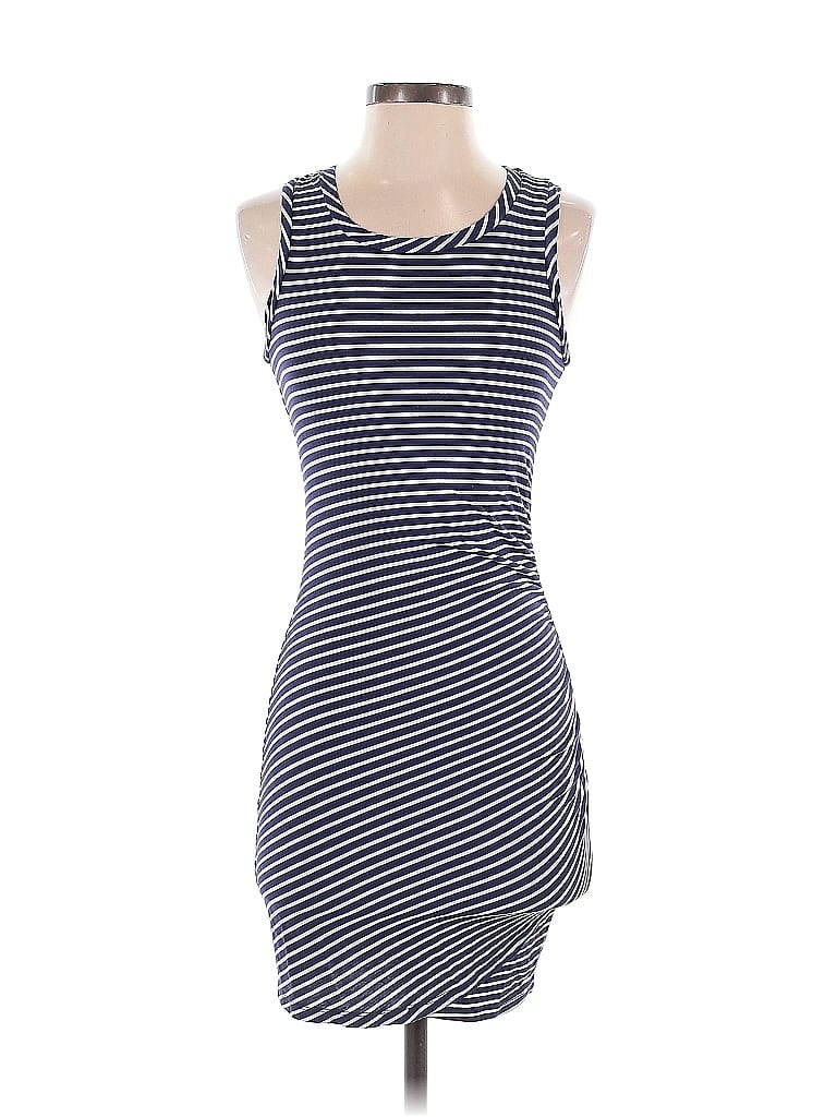 Pre-owned Love, Fire Casual Dress In Blue