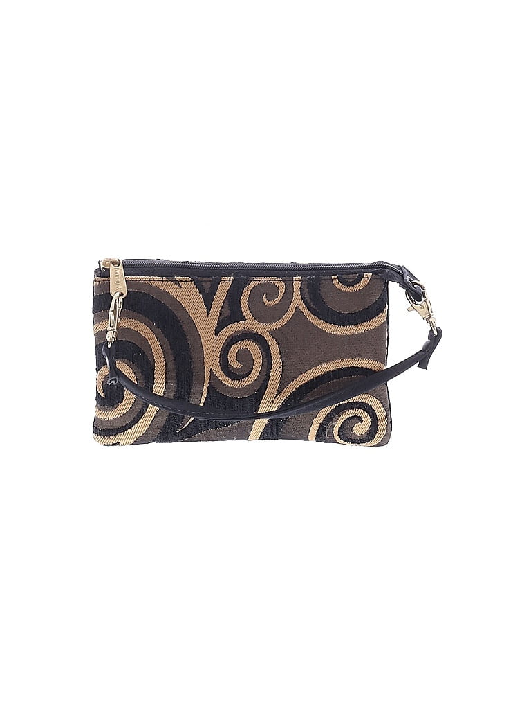 Danny K. Paisley Gold Tan Shoulder Bag One size - photo 1