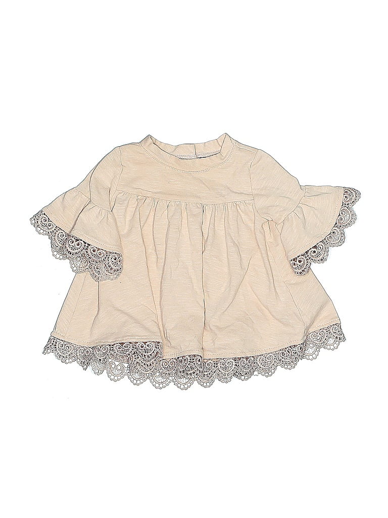 Click to view more detailed imagery on our partner's website Pre-owned Cynthia Rowley Tjx Babies' Short Sleeve Blouse In White