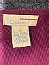 Choices 100% Rayon Burgundy Sleeveless T-Shirt Size XL - photo 7