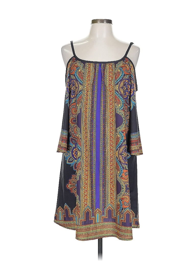 Pre-owned Unbranded Kimono In Blue