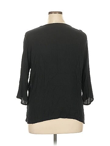 Cathy Daniels 3/4 Sleeve Blouse (view 2)
