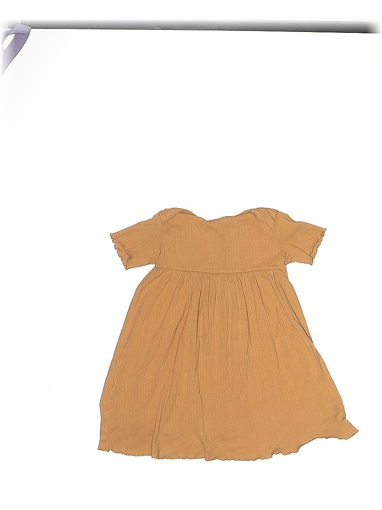 Kate Quinn Organics Solid Tan Dress Size 3T 38 off ThredUp