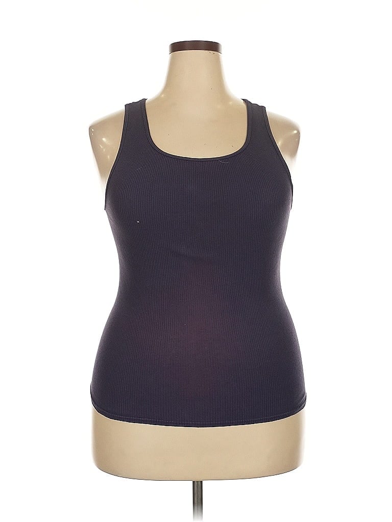 Pre-owned Fruit Of The Loom Active Tank Top In Purple