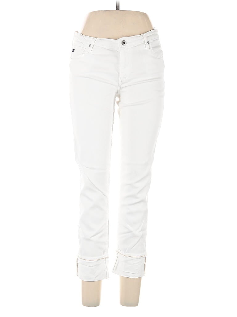 Pre-owned Adriano Goldschmied Jeans In White