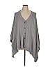 DG^2 by Diane Gilman Gray Poncho Size XL - photo 1