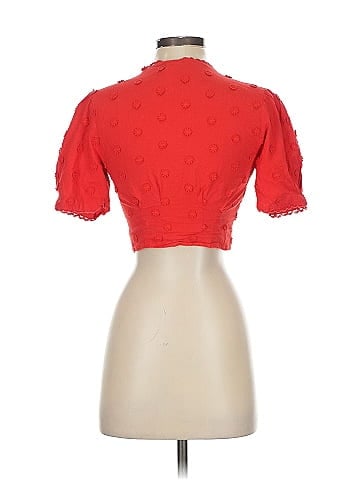 FARM Rio Short Sleeve Blouse (view 2)