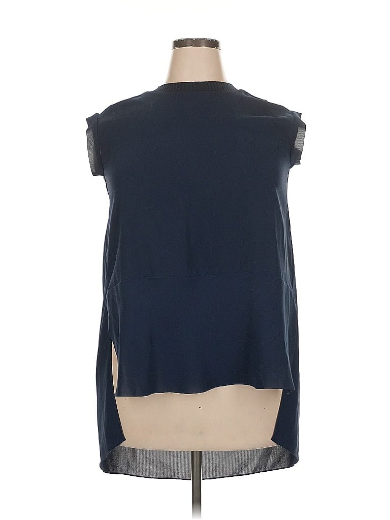 Click to view more detailed imagery on our partner's website Pre-owned By Malene Birger Short Sleeve Blouse In Blue