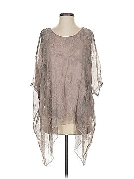 Soft Surroundings 3/4 Sleeve Silk Top