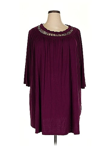 Roaman's 3/4 Sleeve Top (view 1)