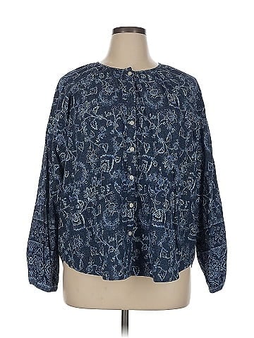 Time and Tru 3/4 Sleeve Blouse (view 1)