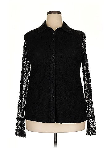 INC International Concepts Long Sleeve Blouse (view 1)