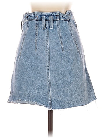 We the Free Denim Skirt (view 2)