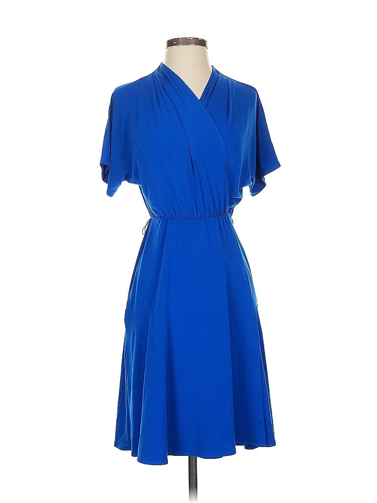 Pre-owned Boston Proper Casual Dress In Blue