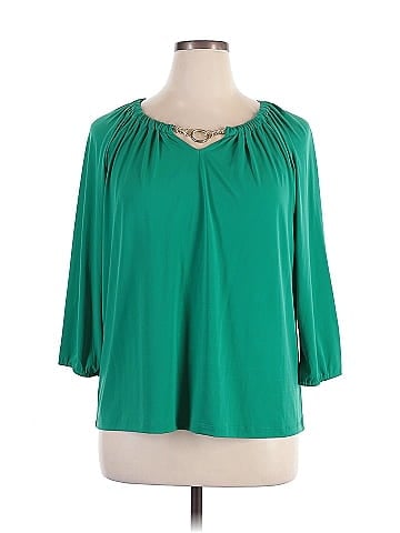 Dana Buchman 3/4 Sleeve Blouse (view 1)