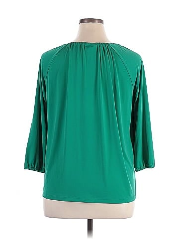 Dana Buchman 3/4 Sleeve Blouse (view 2)