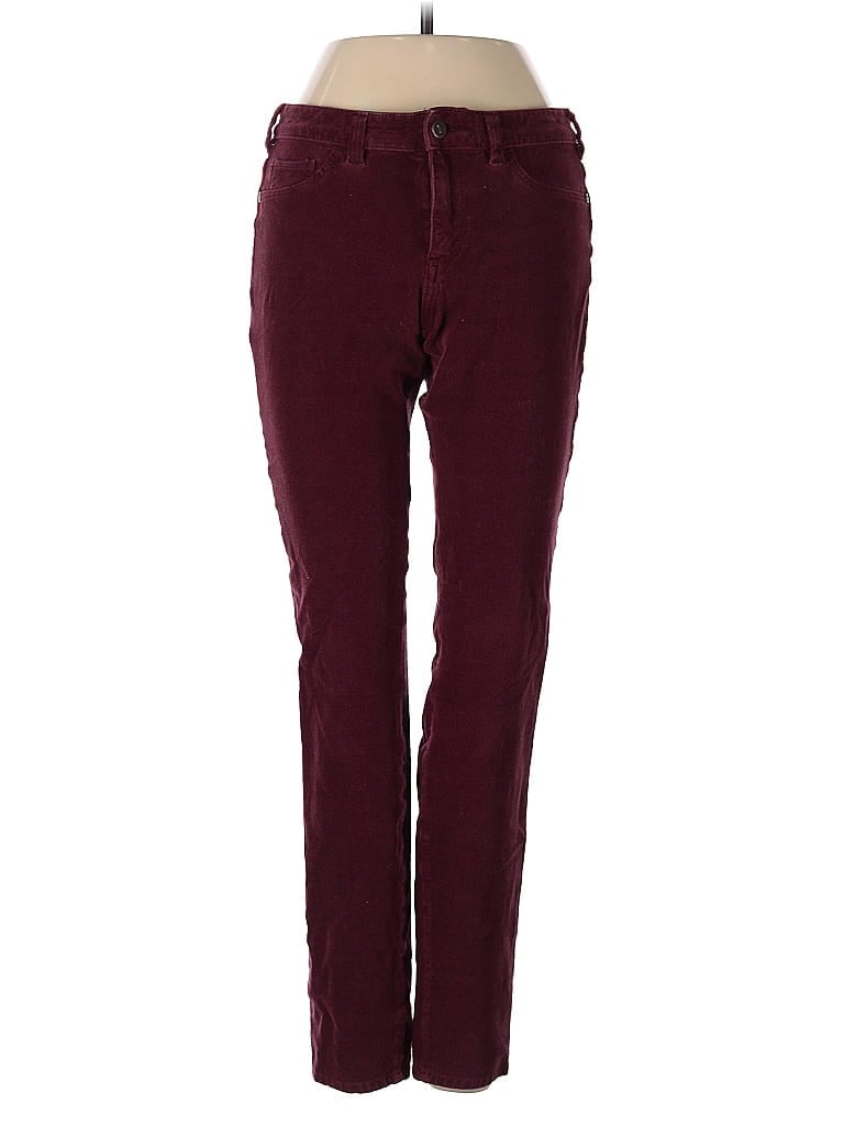 Pre-owned Pilcro And The Letterpress Casual Pants In Burgundy