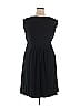 Roaman's Solid Black Cocktail Dress Size 18 - photo 2