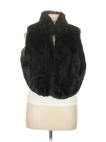 Daisy Fuentes Faux Fur Vest (view 1)