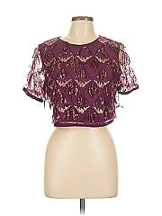 Allegra K Short Sleeve Top