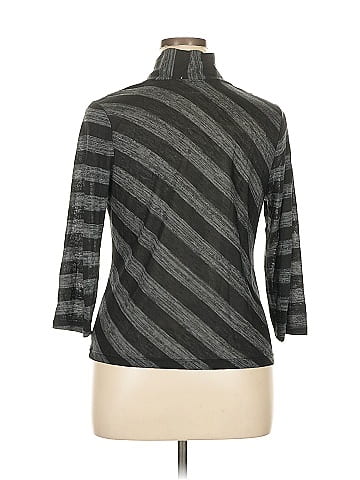 August Silk 3/4 Sleeve Top (view 2)