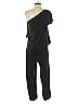Maria Vazquez Solid Black Jumpsuit Size S - photo 2