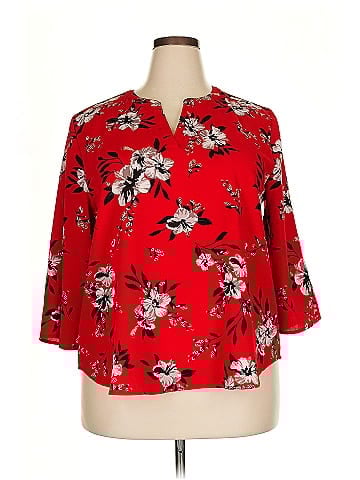 89th & Madison 3/4 Sleeve Blouse (view 1)