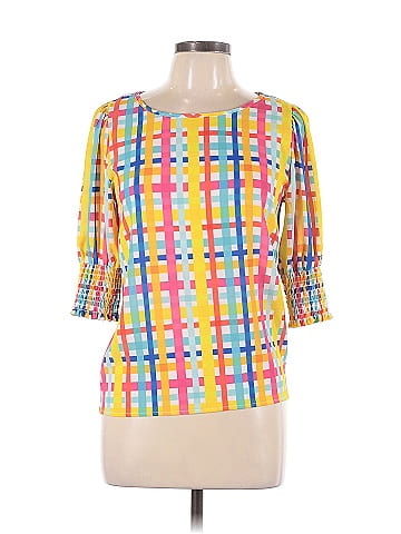 Macaron 3/4 Sleeve Blouse (view 1)