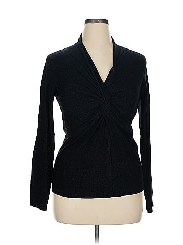 Jones New York Signature Long Sleeve Blouse (view 1)