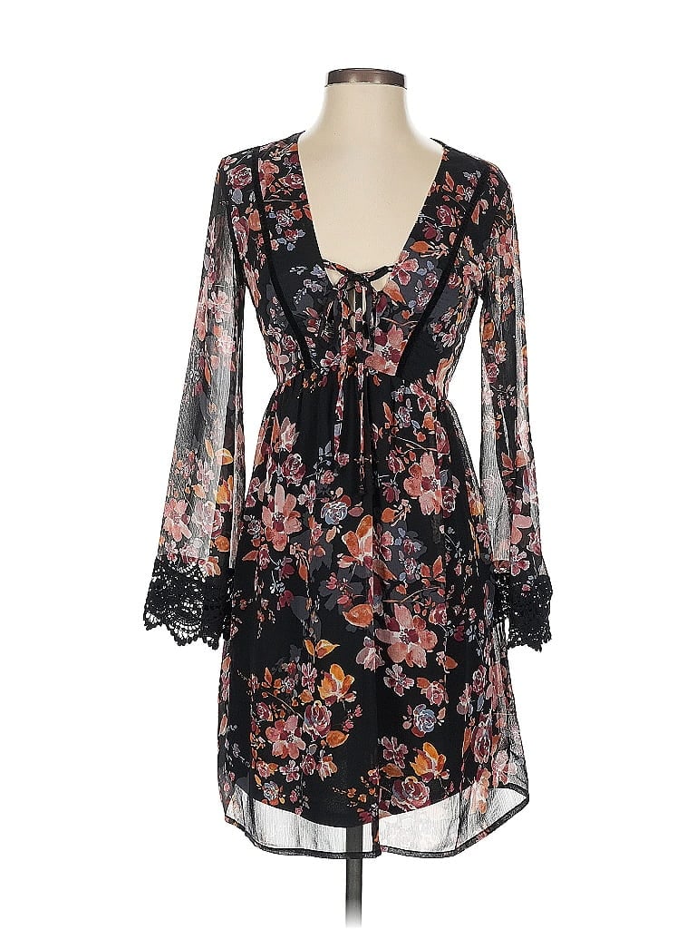 Pre-owned Xhilaration Cocktail Dress In Black