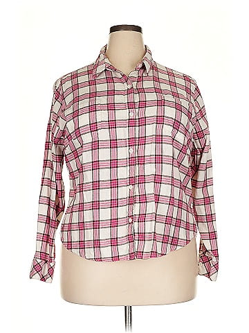 Riders by Lee Long Sleeve Button-Down Shirt (view 1)