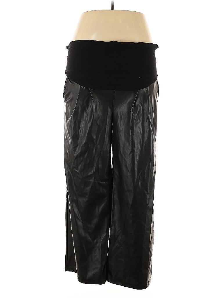 Pre-owned Unbranded Casual Pants In Black